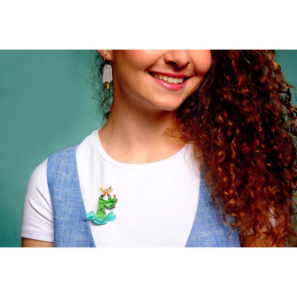 Monster Hand Brooch by Laliblue by Quirks! at Shirley Shoppe