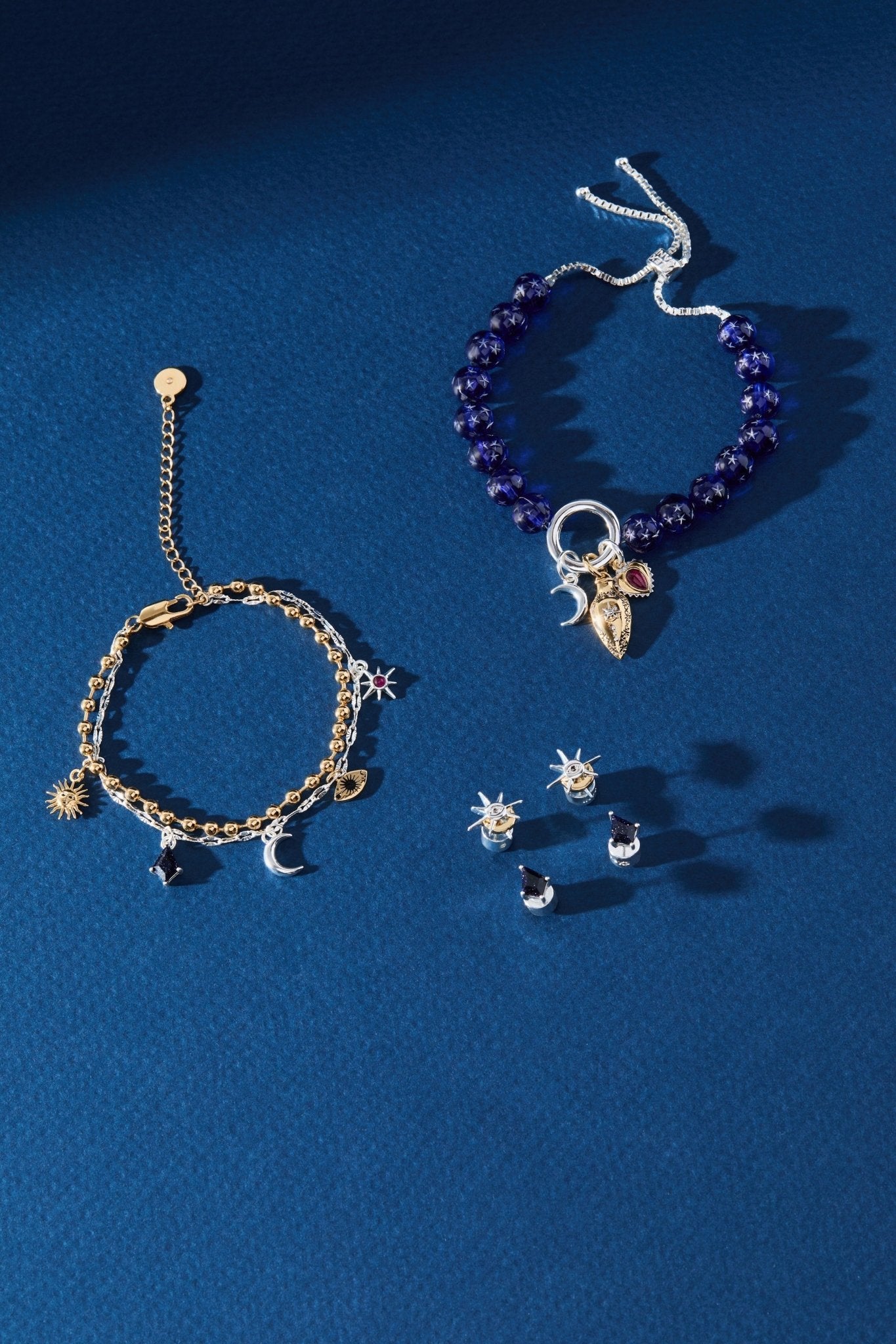 Moon Magic Celestial Earring Set of 2 by ALEX AND ANI at Shirley Shoppe