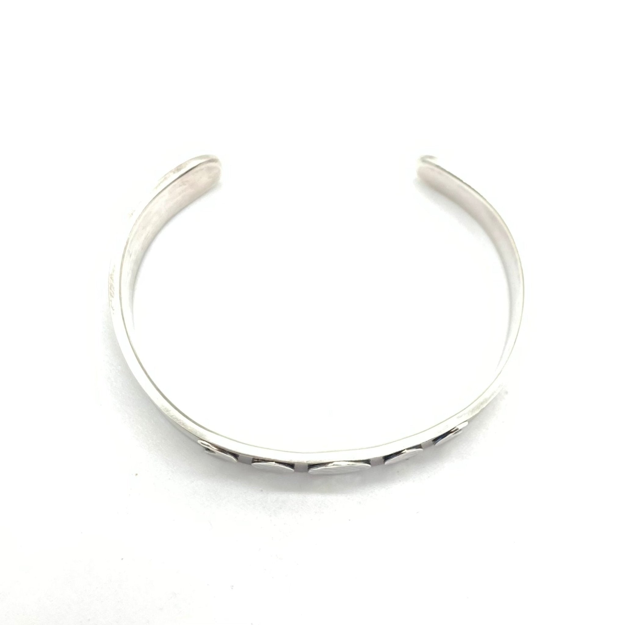 Moon Phase Cuff Bracelet in Sterling Silver by Alison Morse at Shirley Shoppe