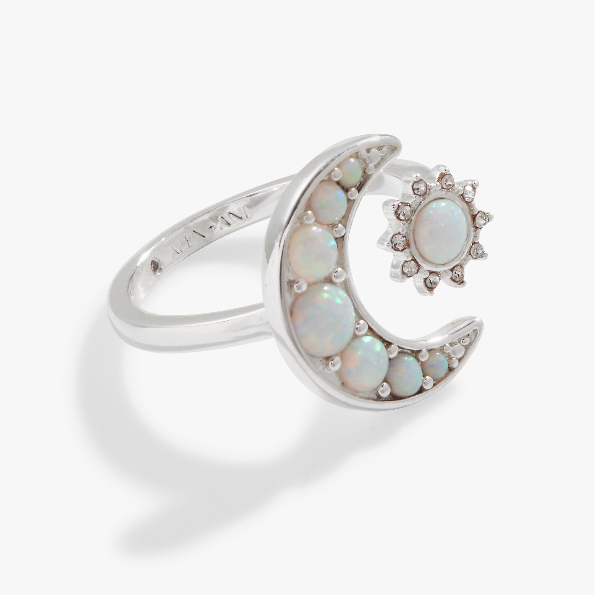 Moon + Sun Opal Ring by ALEX AND ANI at Shirley Shoppe