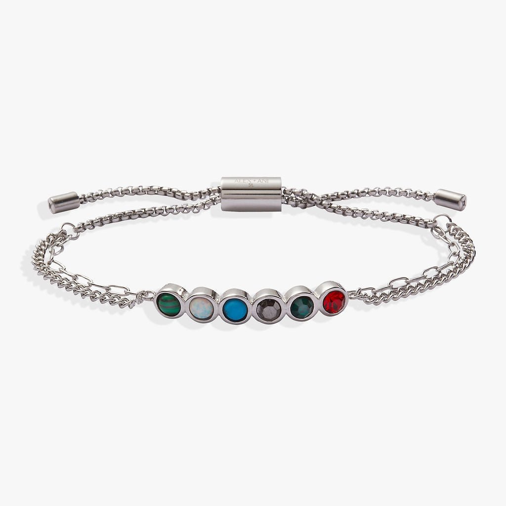 Mother Hidden Message Acrostic Bolo Bracelet by ALEX AND ANI at Shirley Shoppe