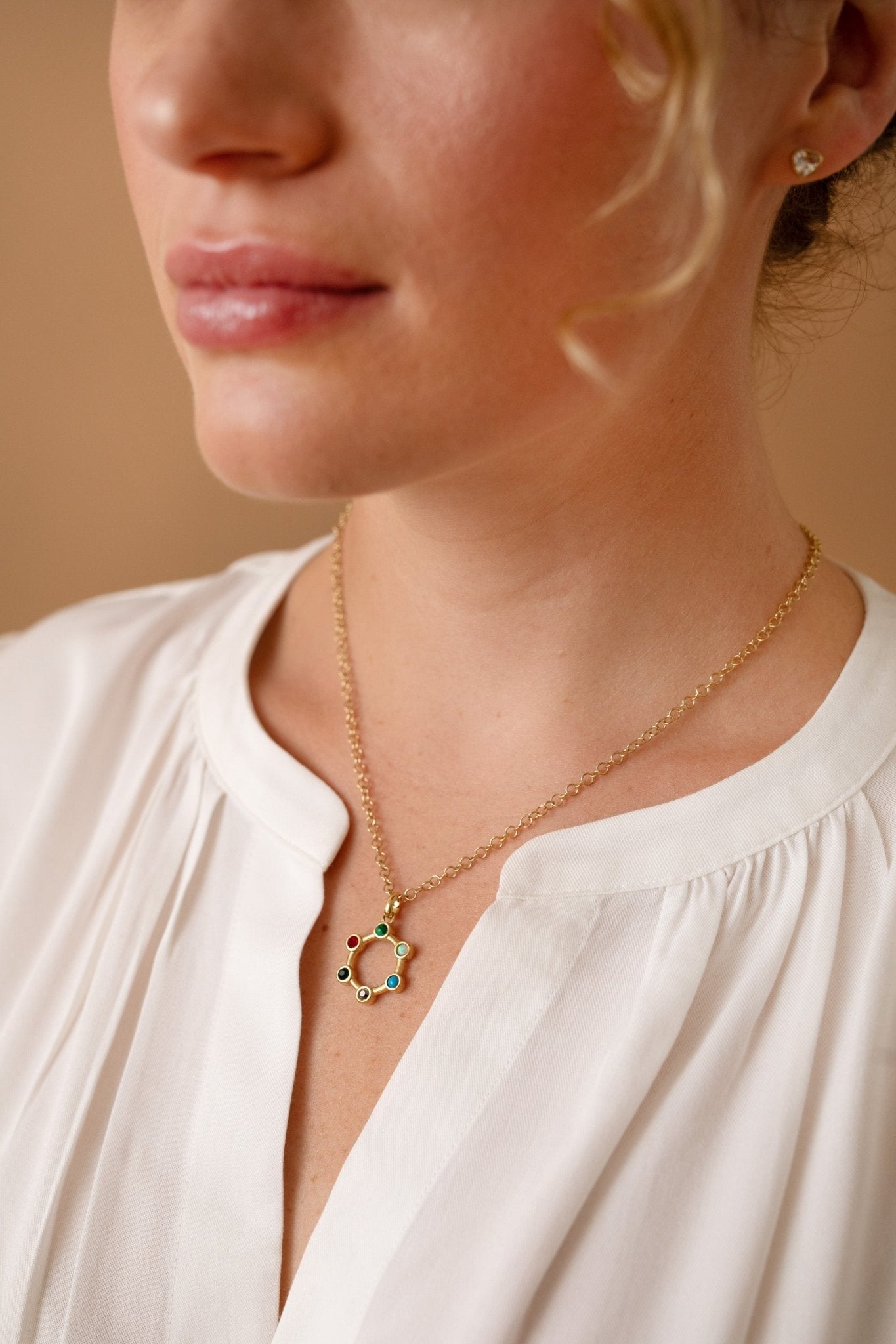 Mother Hidden Message Acrostic Necklace by ALEX AND ANI at Shirley Shoppe