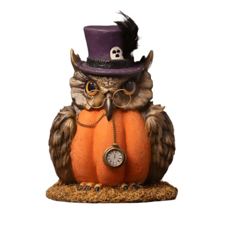 Mr. Hootsworth by Bethany Lowe Designs by Quirks! at Shirley Shoppe
