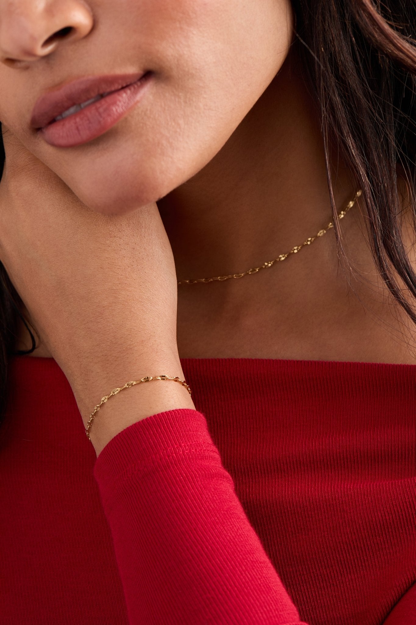 Multi Faceted Chain Necklace by ALEX AND ANI at Shirley Shoppe