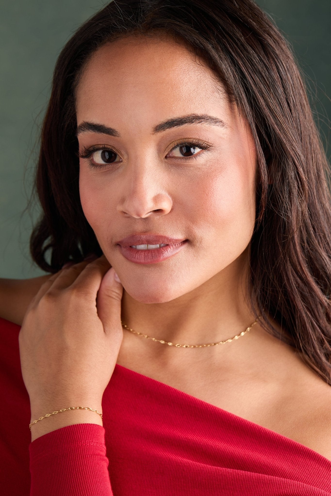 Multi Faceted Chain Necklace by ALEX AND ANI at Shirley Shoppe