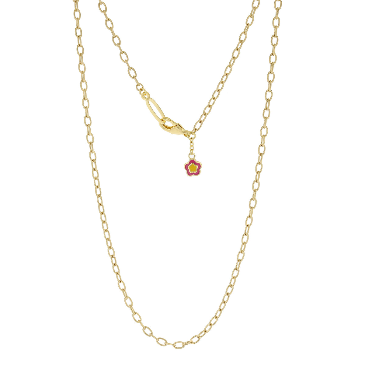 Eau Chain Necklace — Long Link