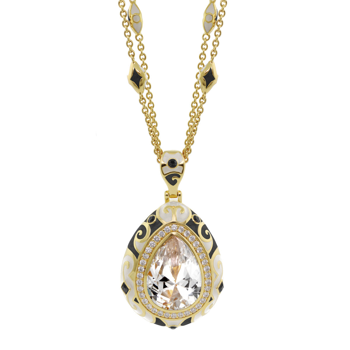 Elegant Drops Pendant Necklace