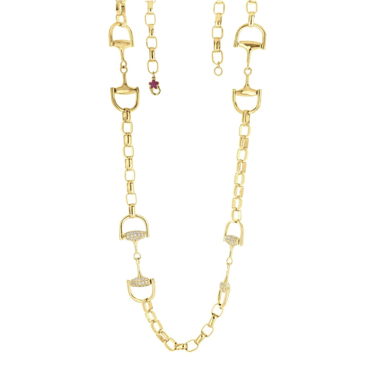 Equestrian Stirrup Necklace