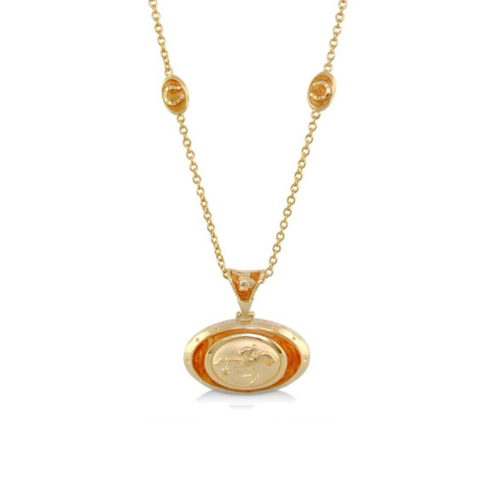 Equestrian Pendant Necklace