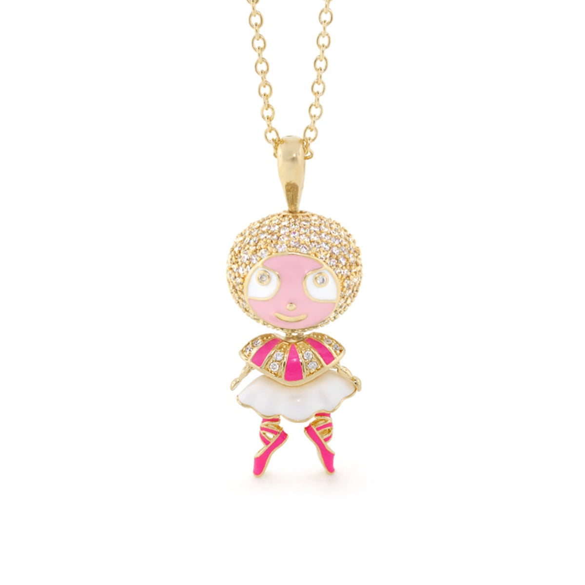 Lga Bubble Kids Ballerina Necklace