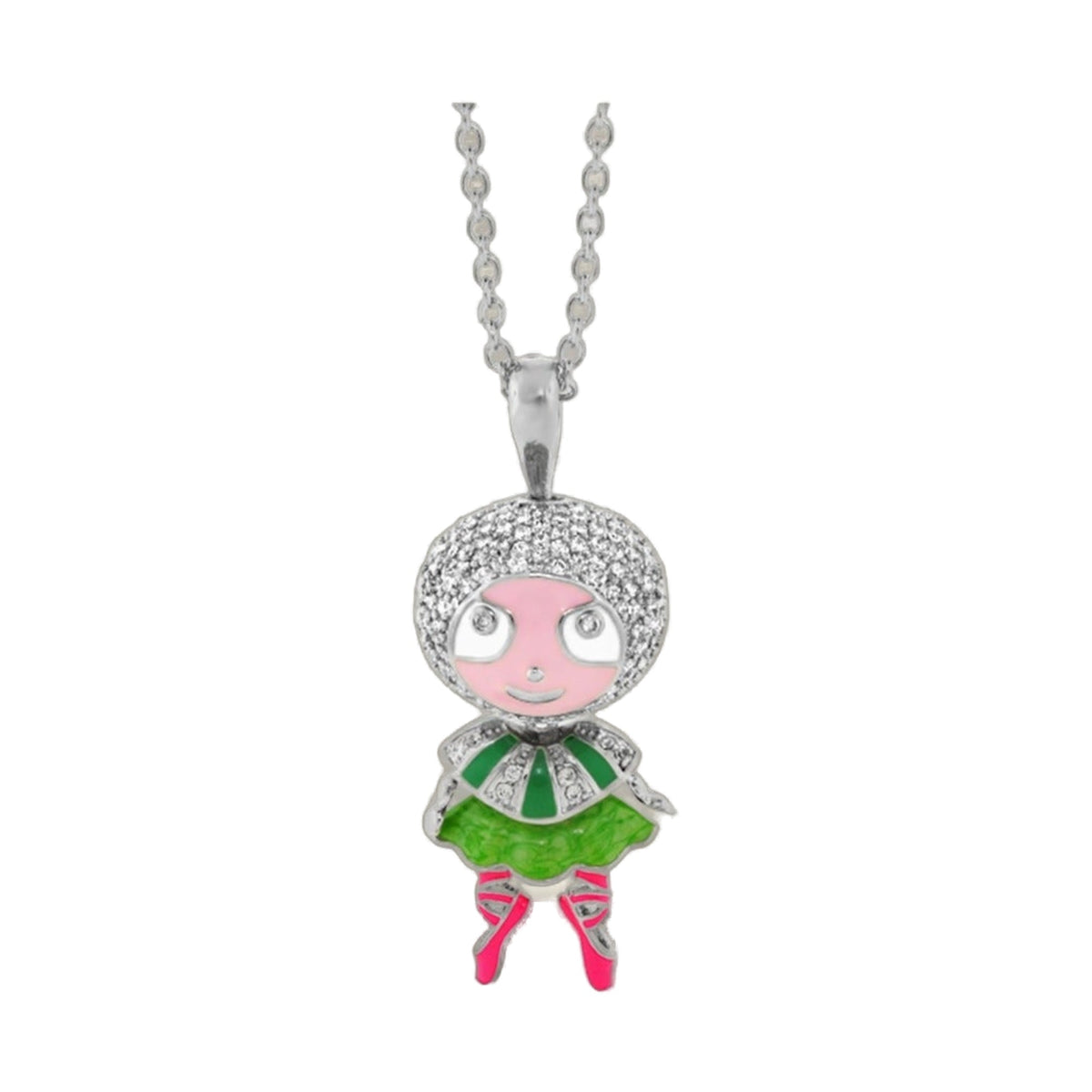 Lga Bubble Kids Ballerina Necklace