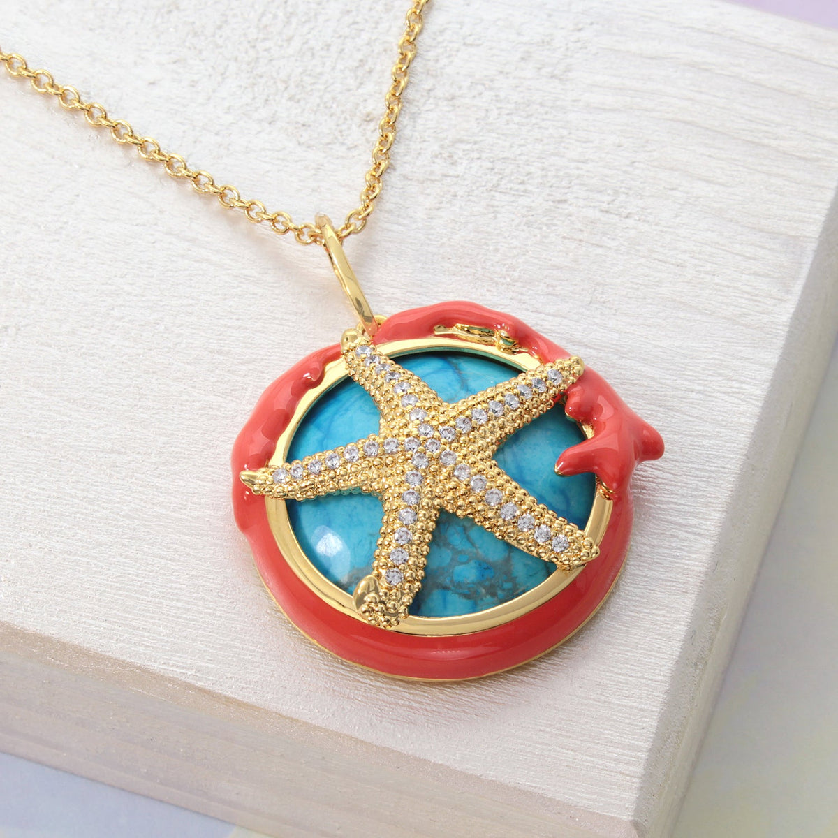 Pretty Little Things Starfish Necklace