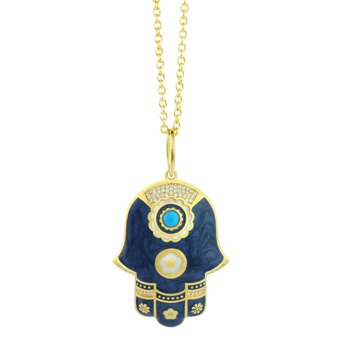 Lucky Hamsa Necklace
