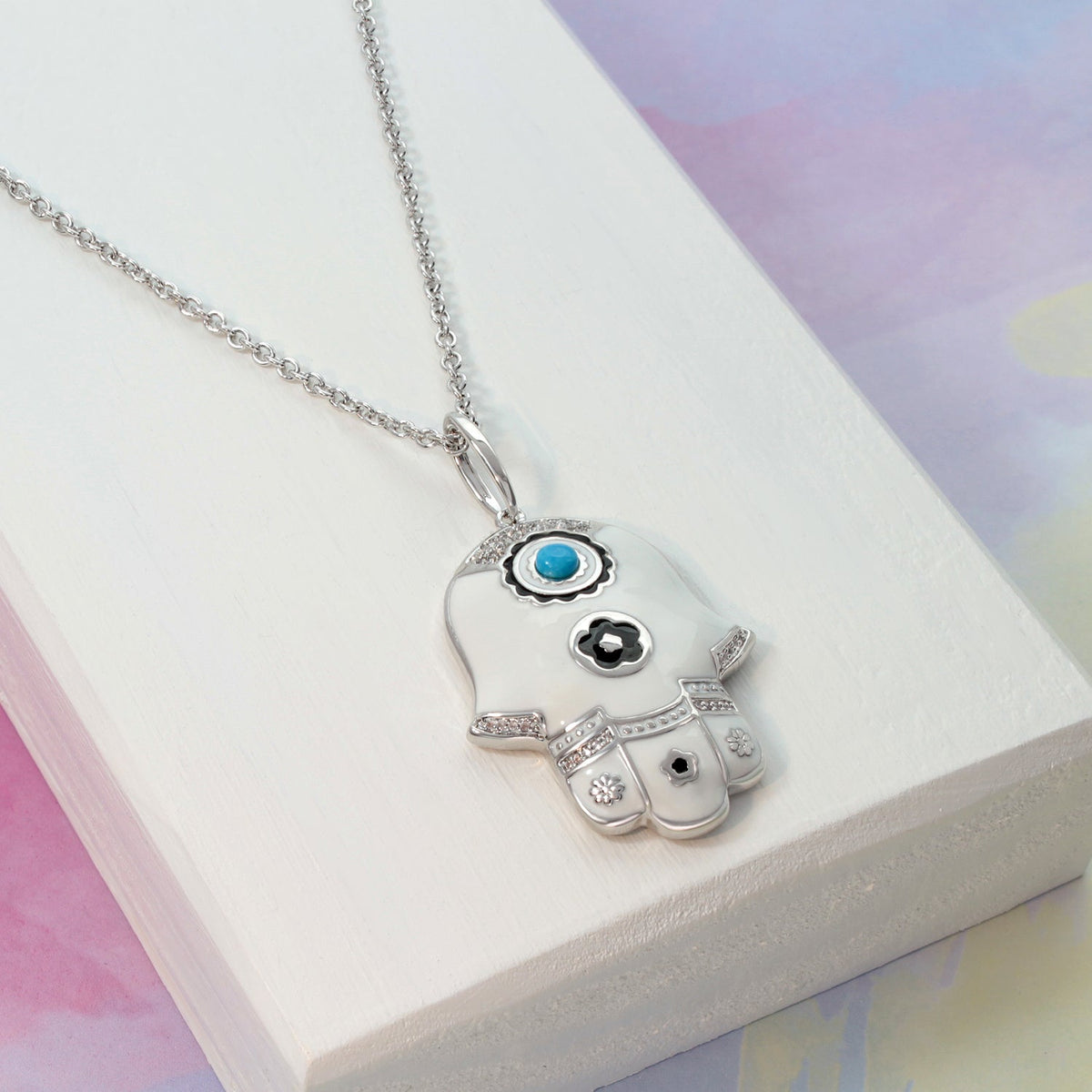 Lucky Hamsa Necklace