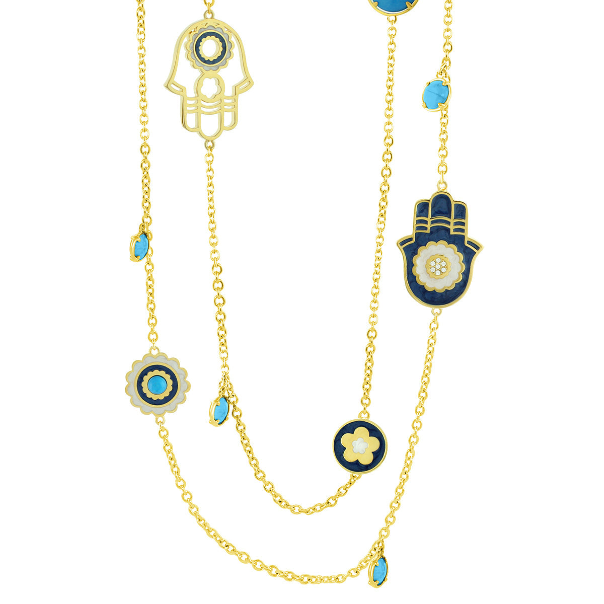 Lucky Hamsa Necklace