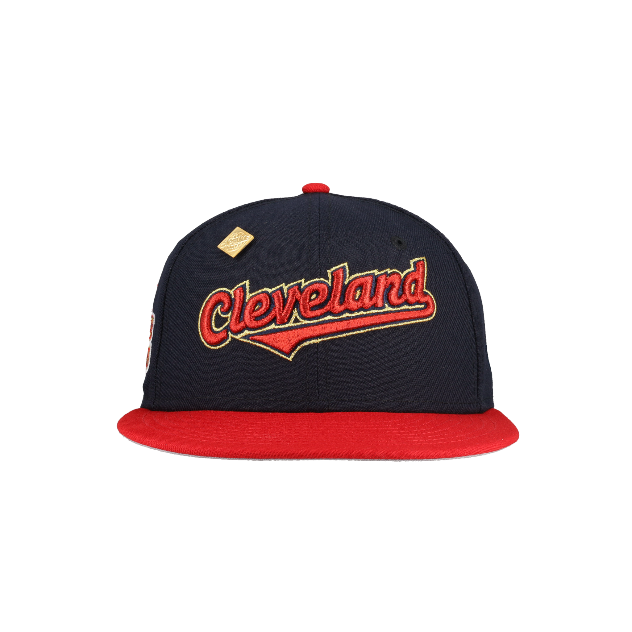 Cleveland Indians Navy 1995 Champions Patch 59Ffity Fitted Hat