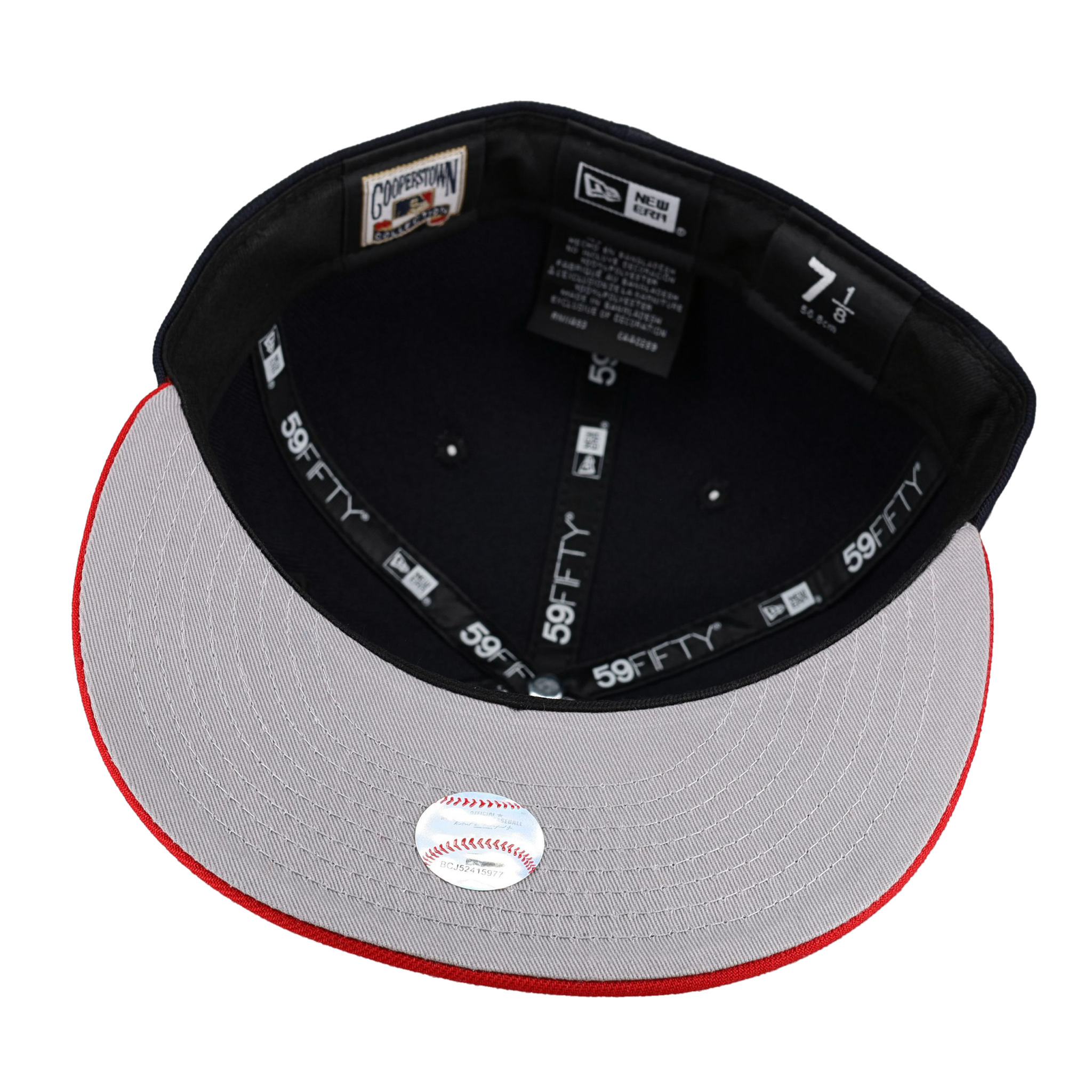 Cleveland Indians Navy 1995 Champions Patch 59Ffity Fitted Hat