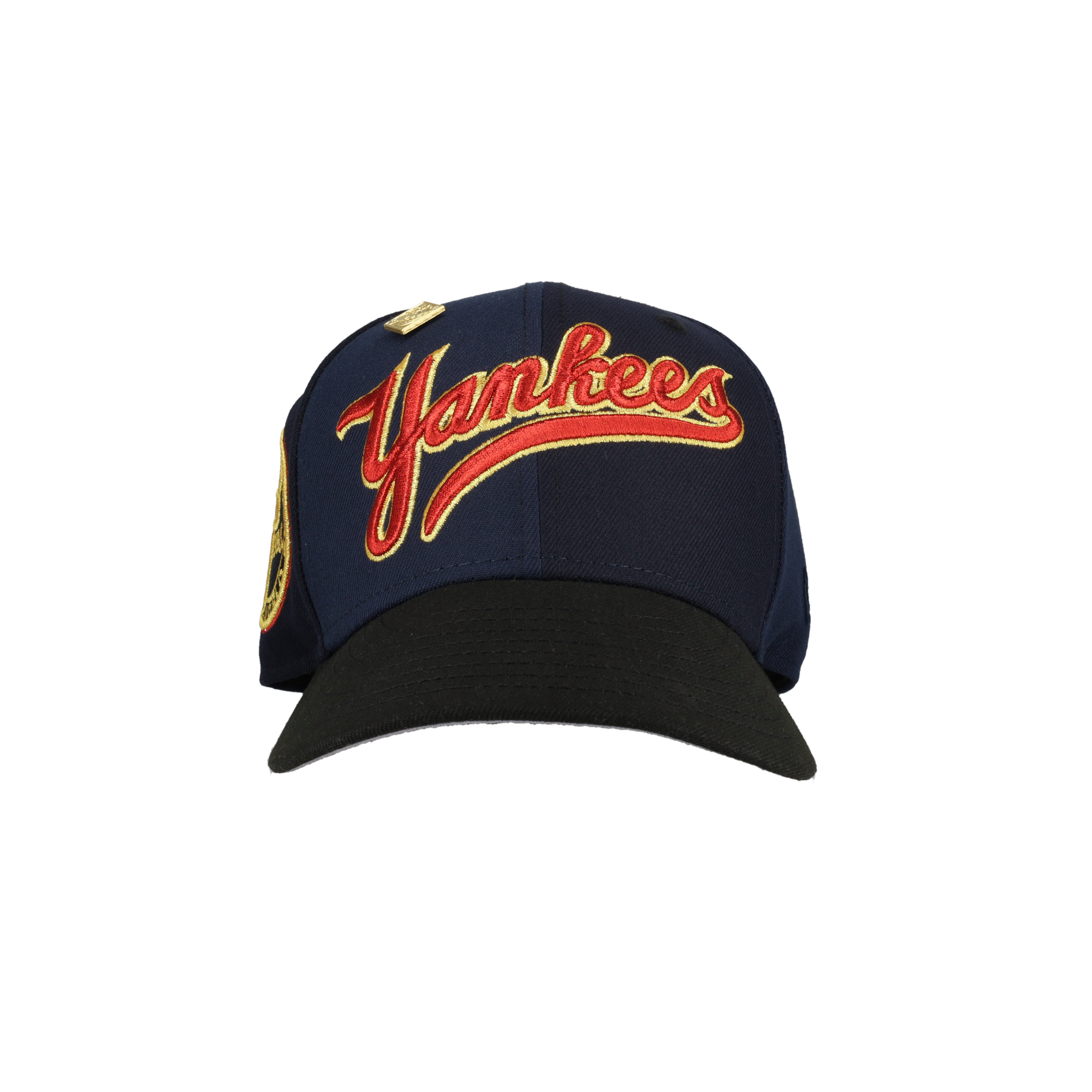 New York Yankees Navy Pinwheel 1962 World Series Patch 59Fifty Fitted Hat