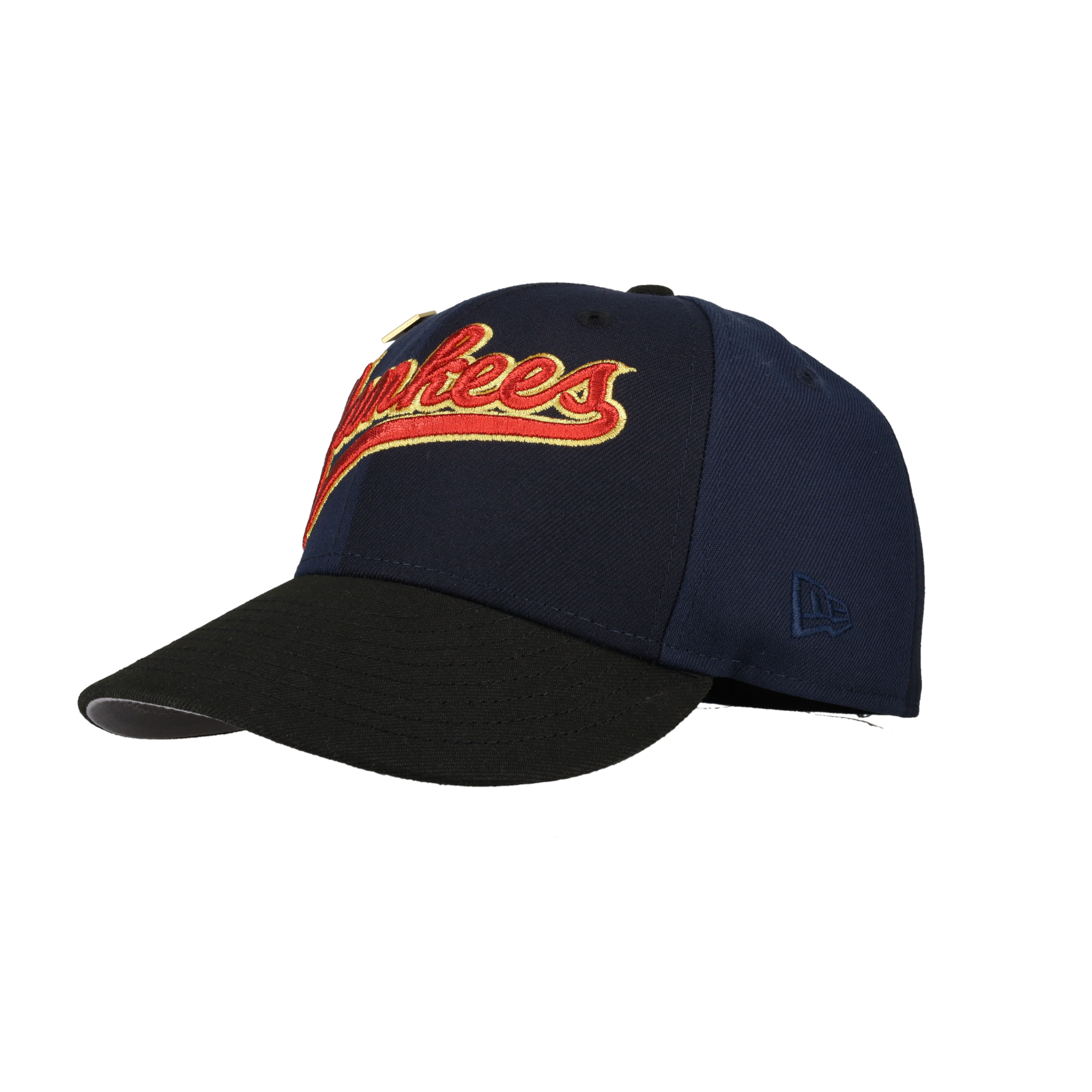 New York Yankees Navy Pinwheel 1962 World Series Patch 59Fifty Fitted Hat