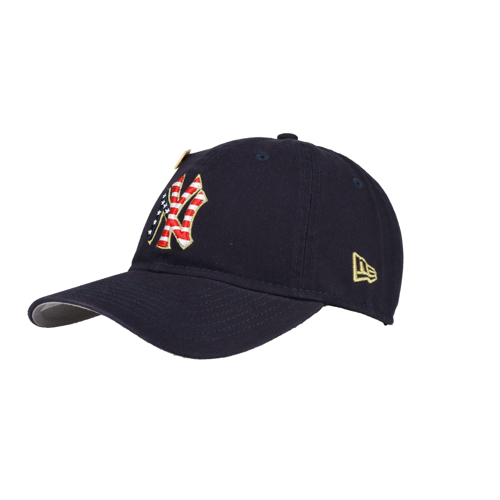 New York Yankees USA Side Patch New Era 9Twenty Dad Hat (Navy)