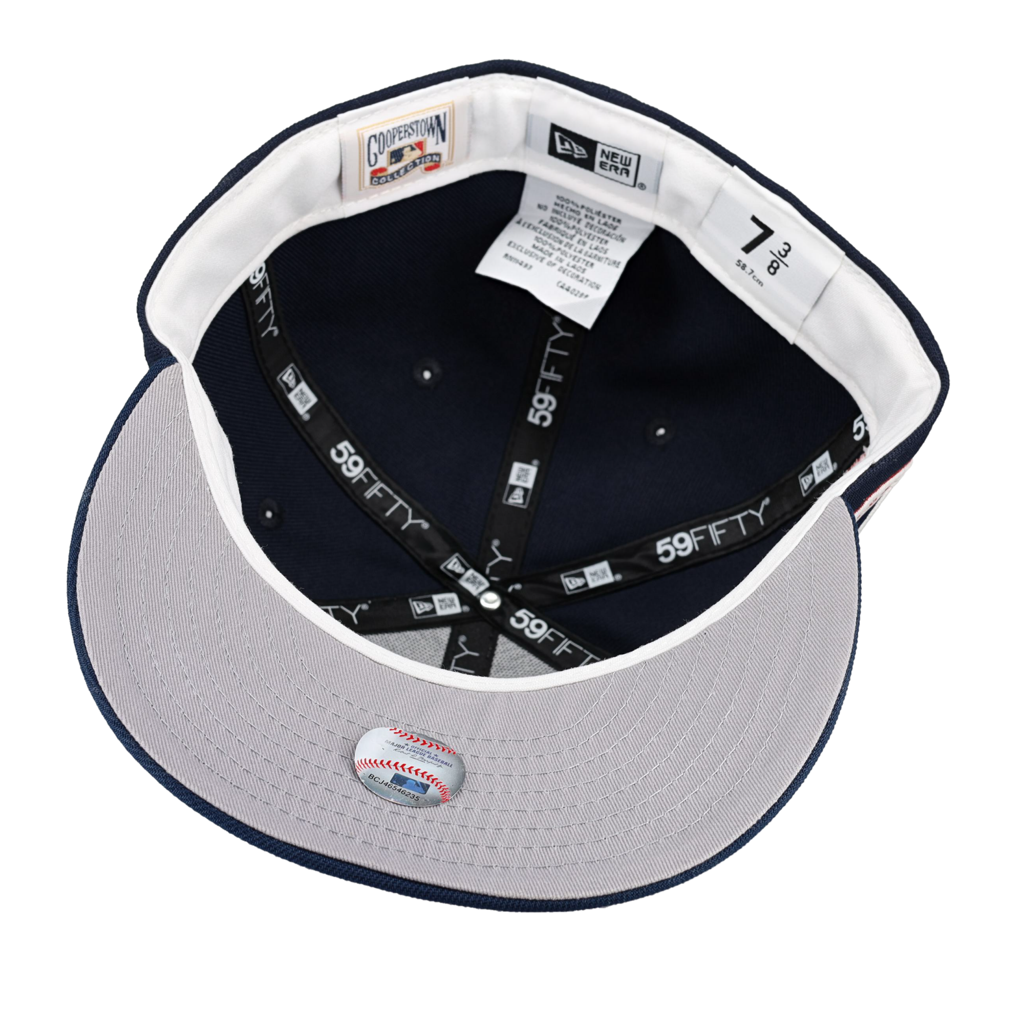 New York Yankees Navy 1962 World Series Patch 59Fifty Fitted Hat