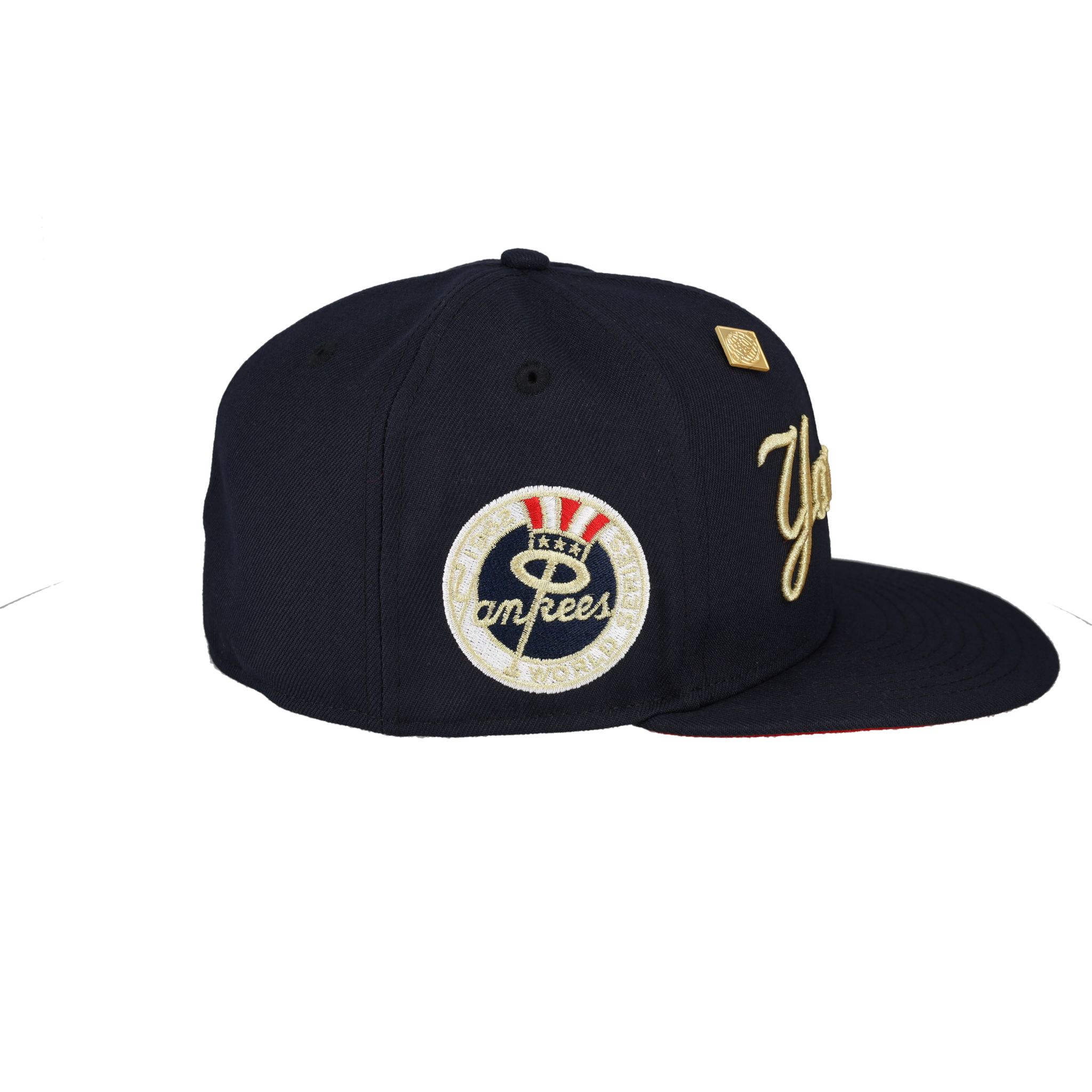 New York Yankees Script Logo 1962 World Series Patch 59Fifty Fitted Hat