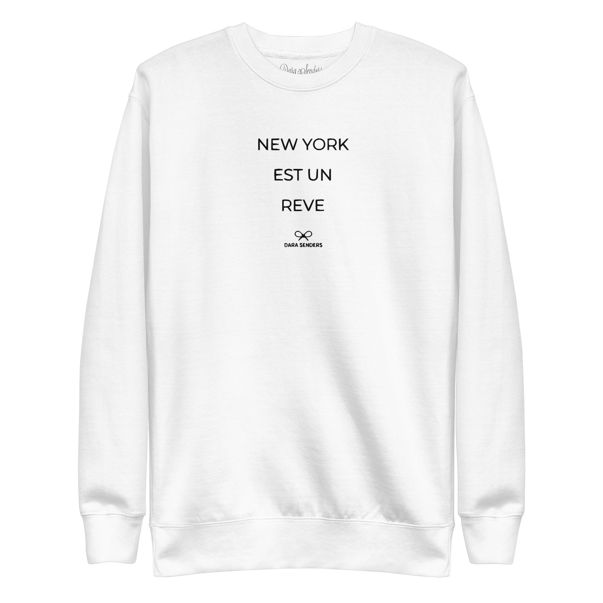 NEW YORK IS A DREAM • EMBROIDERED PULLOVER by DARA SENDERS at Shirley Shoppe