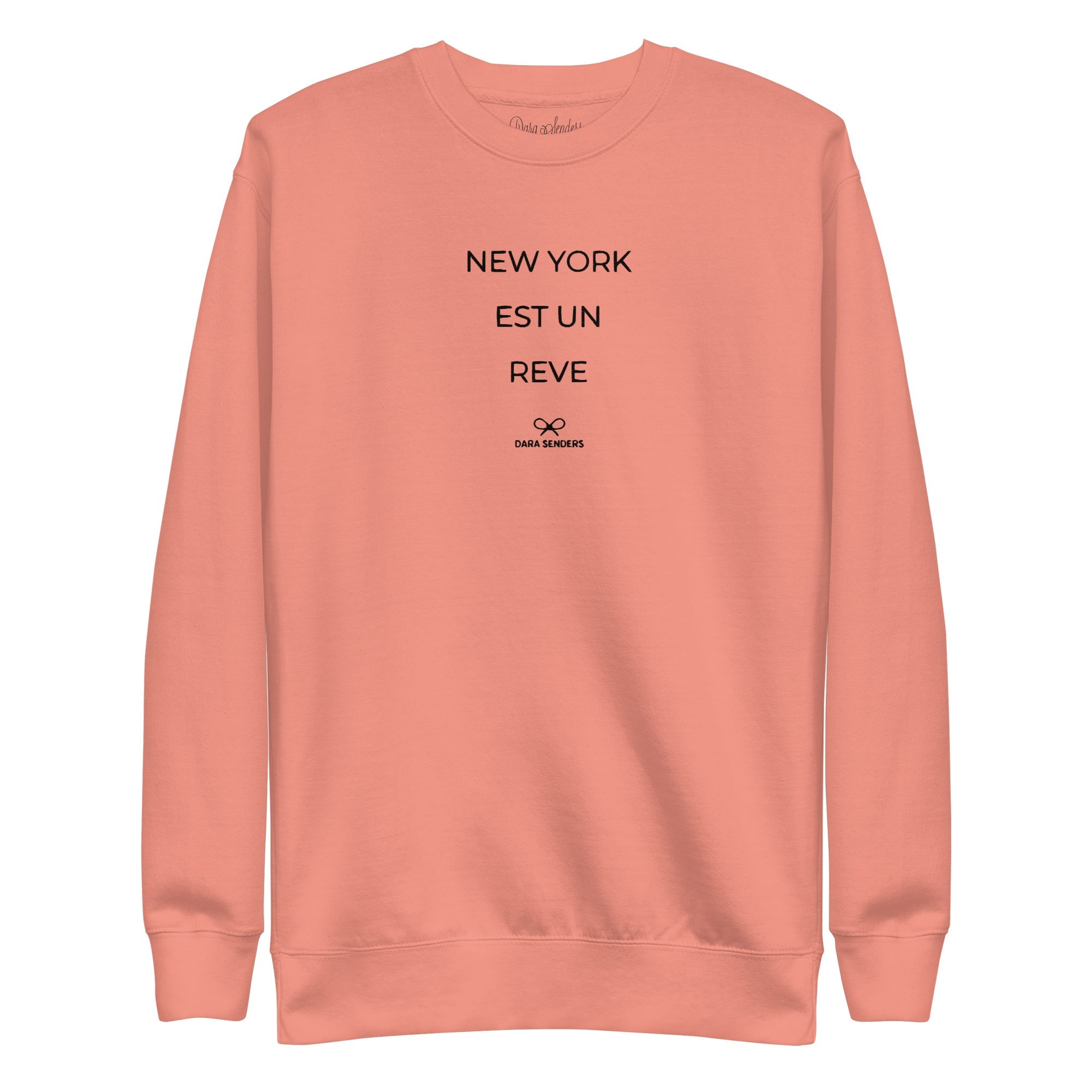 NEW YORK IS A DREAM • EMBROIDERED PULLOVER by DARA SENDERS at Shirley Shoppe