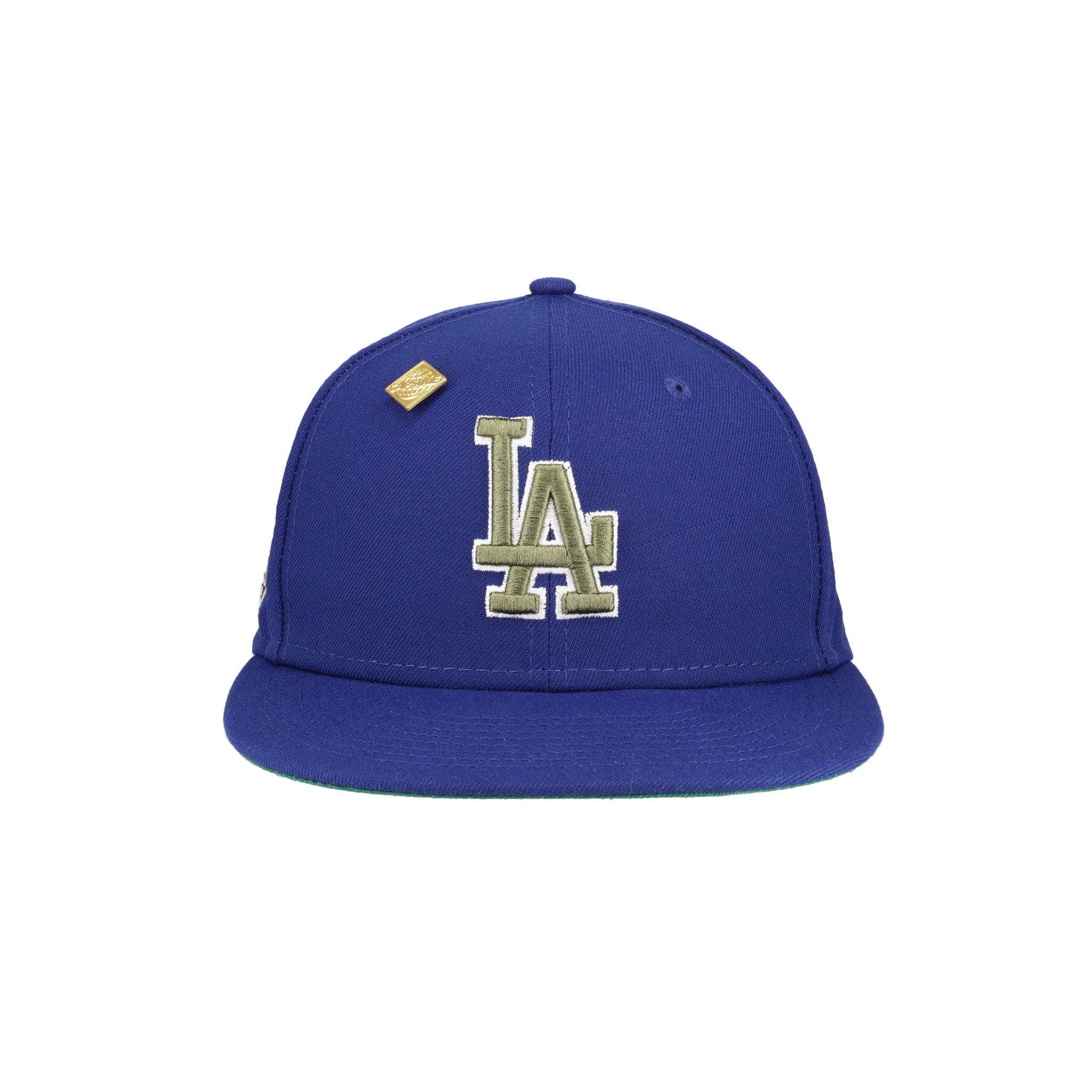 Los Angeles Dodgers 60th Anniversary Patch Floral Collection Fitted Hat