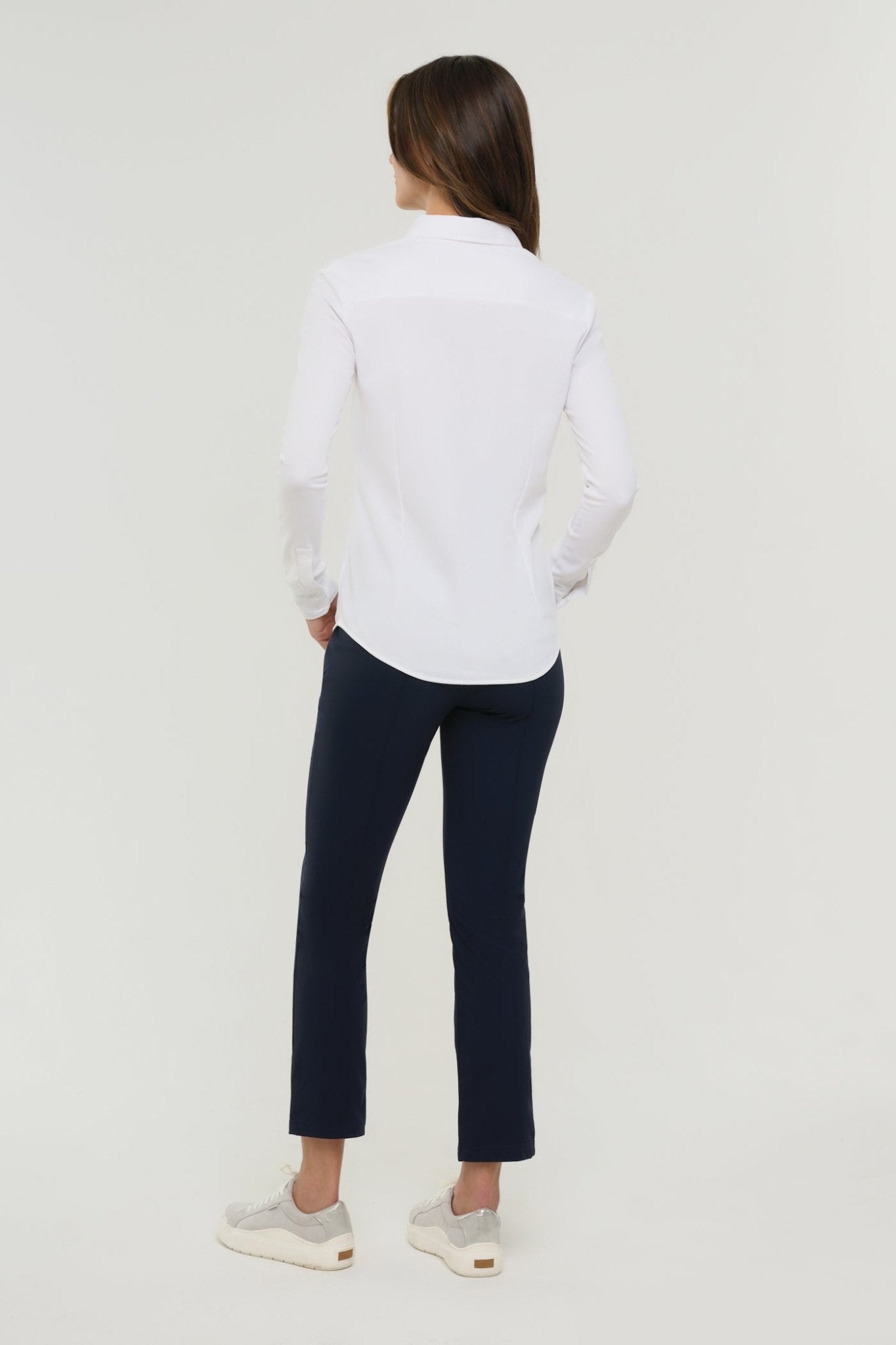 Nikki Longsleeve Pique Shirt by Anatomie at Shirley Shoppe