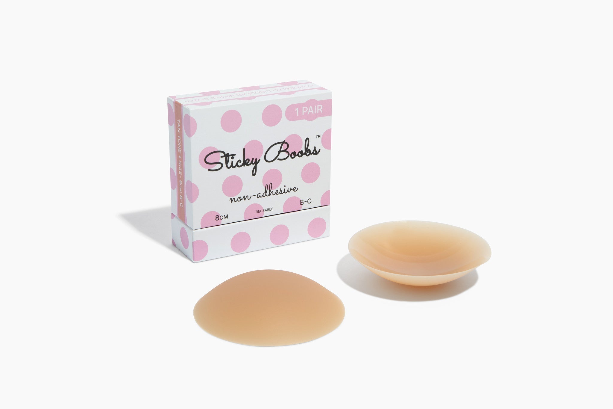Non - Adhesive Nipple Covers are perfect for fitted clothing by Sticky Boobs at Shirley Shoppe