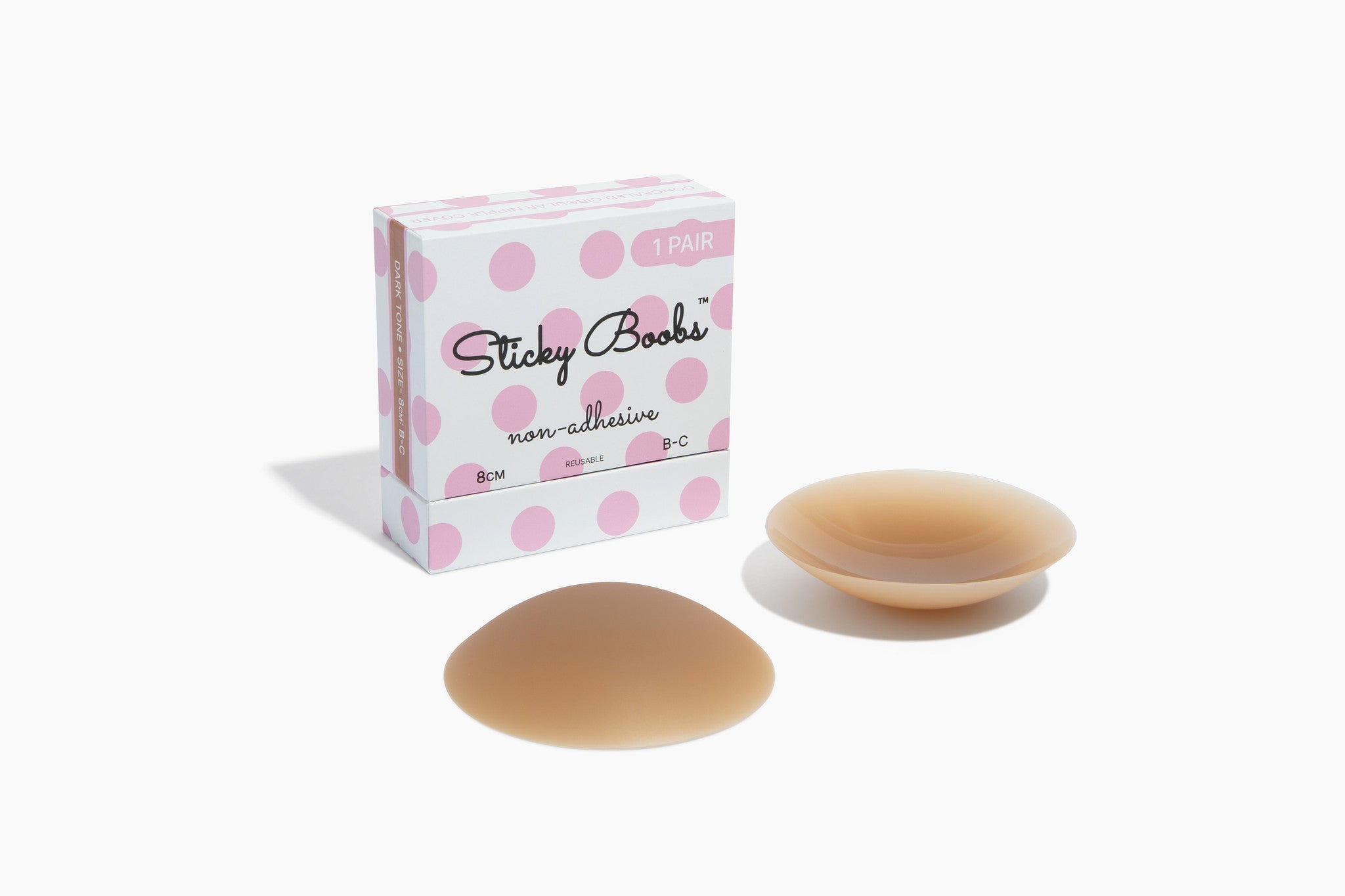 Non - Adhesive Nipple Covers are perfect for fitted clothing by Sticky Boobs at Shirley Shoppe
