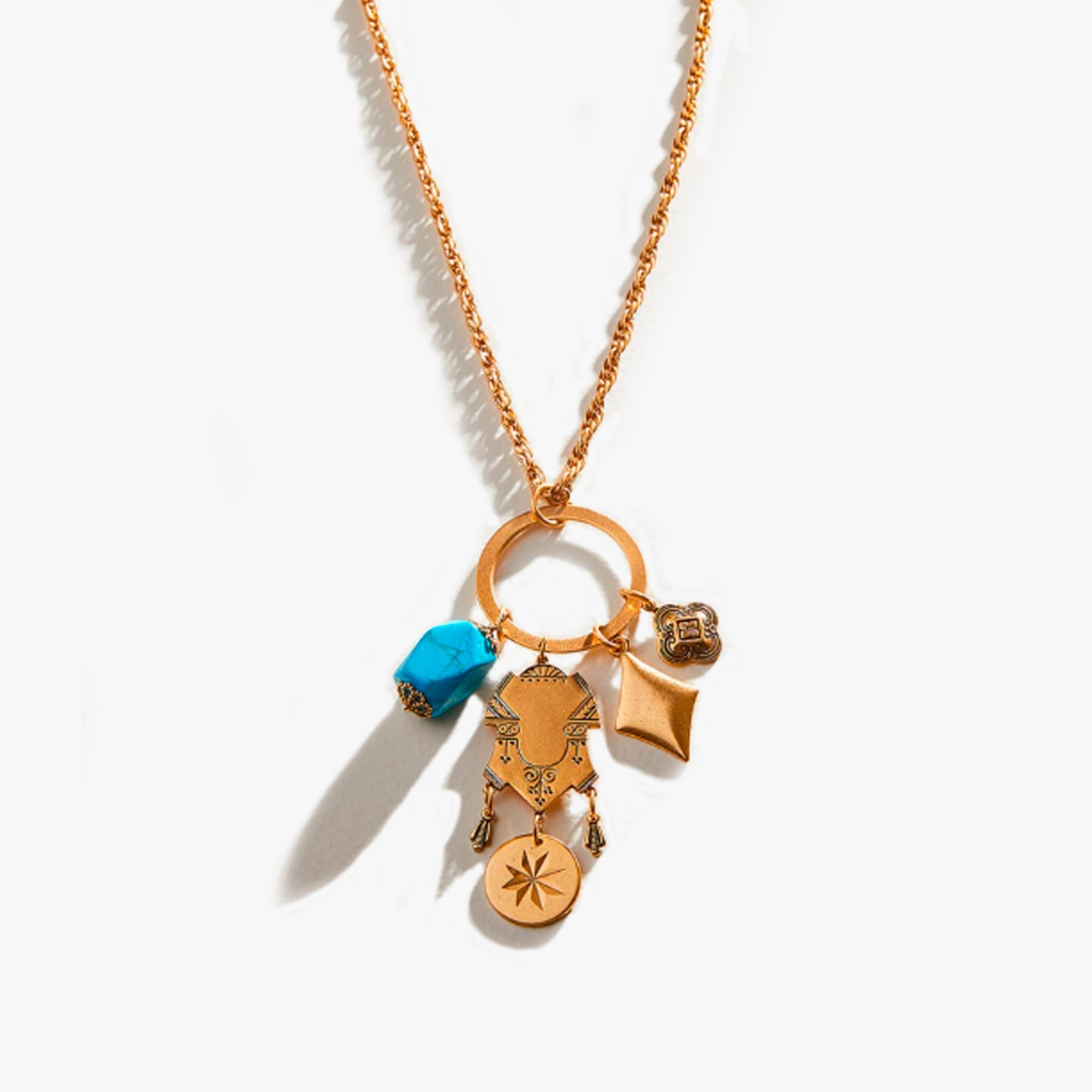 Oasis Charm Necklace by ALEX AND ANI at Shirley Shoppe