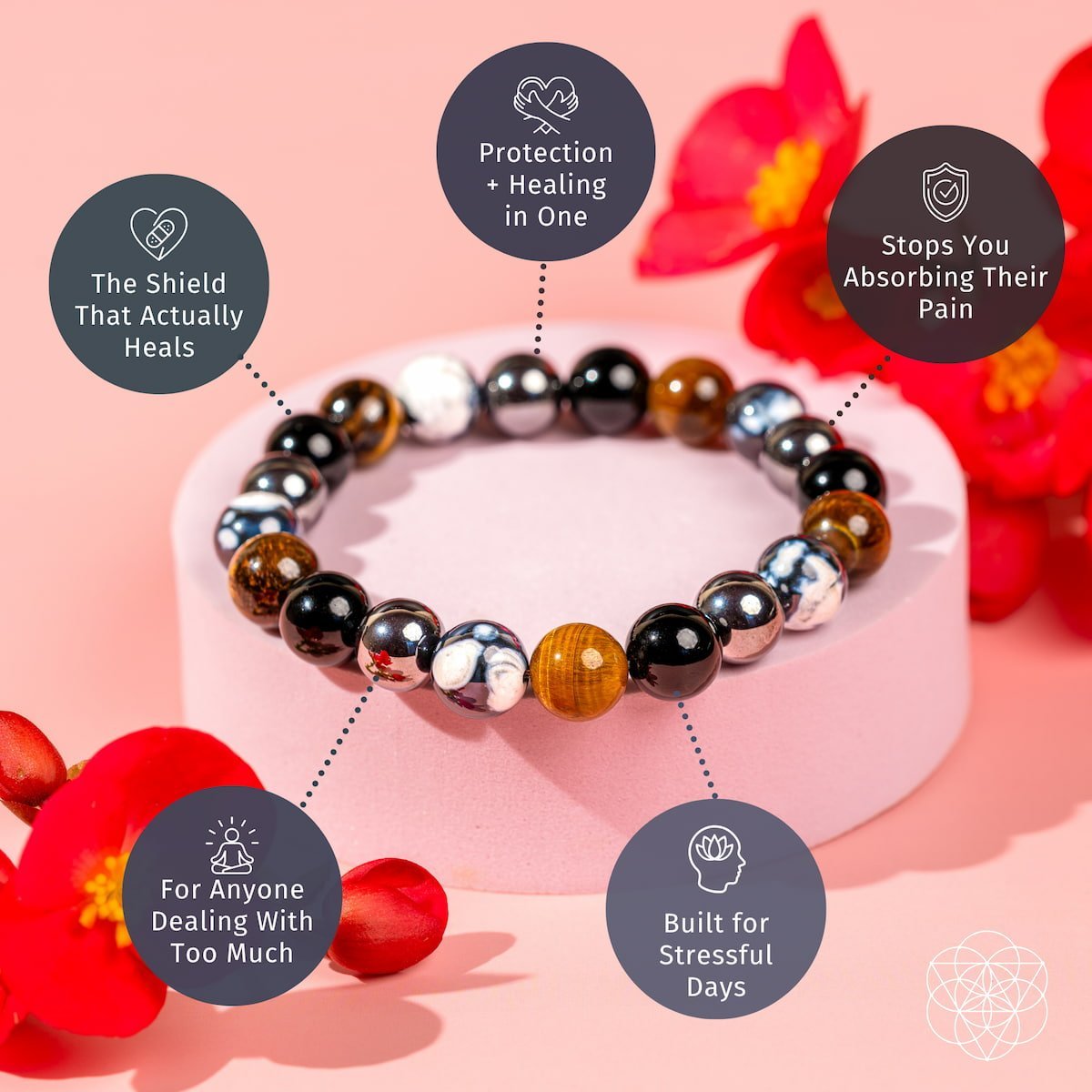 Orca’s Armor - The Triple Protection & Healing Bracelet by Conscious Items at Shirley Shoppe