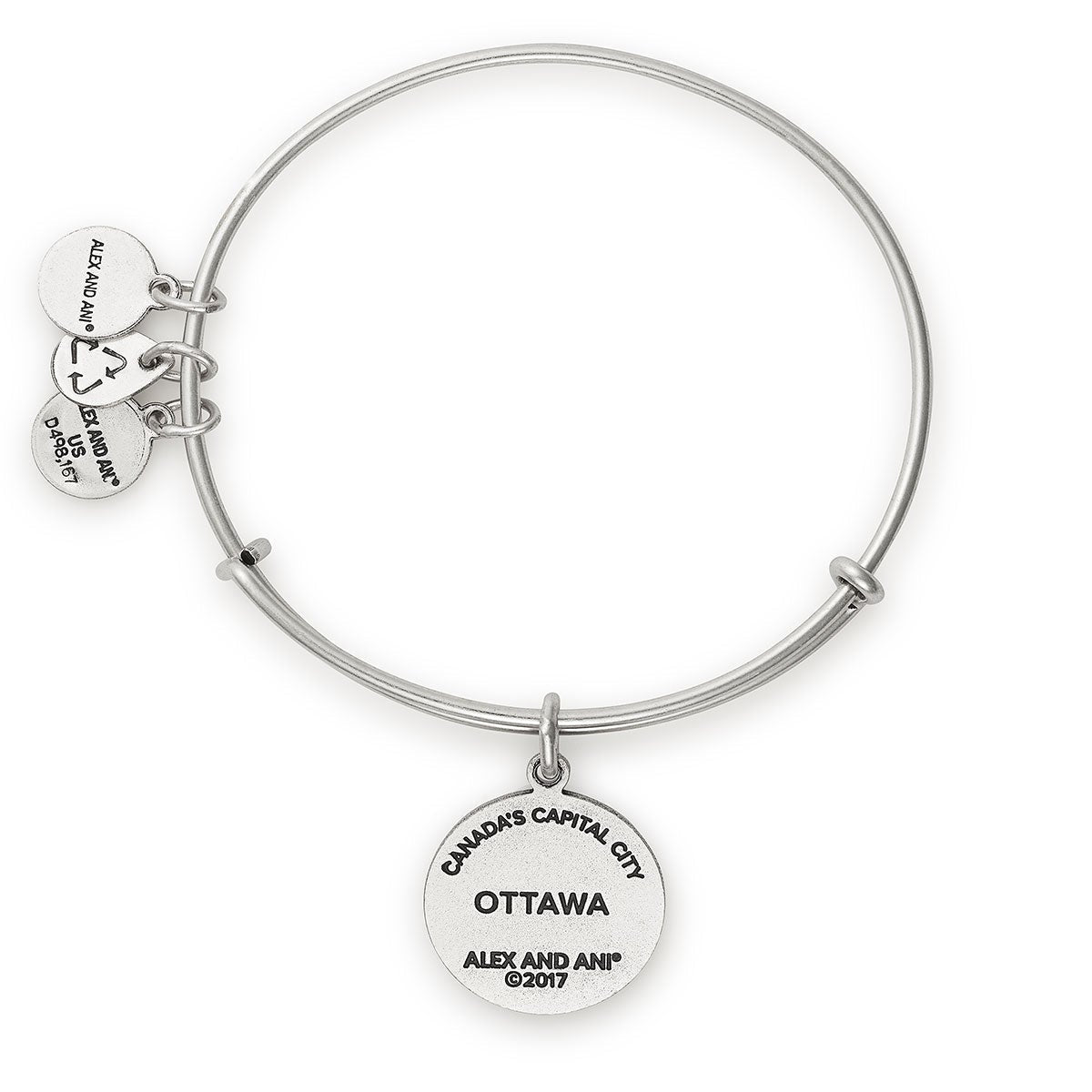Ottawa Charm Bangle by ALEX AND ANI at Shirley Shoppe