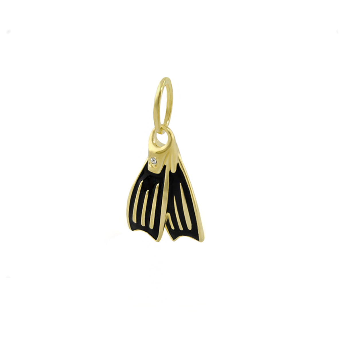 Eau Swimming Fins Pendant