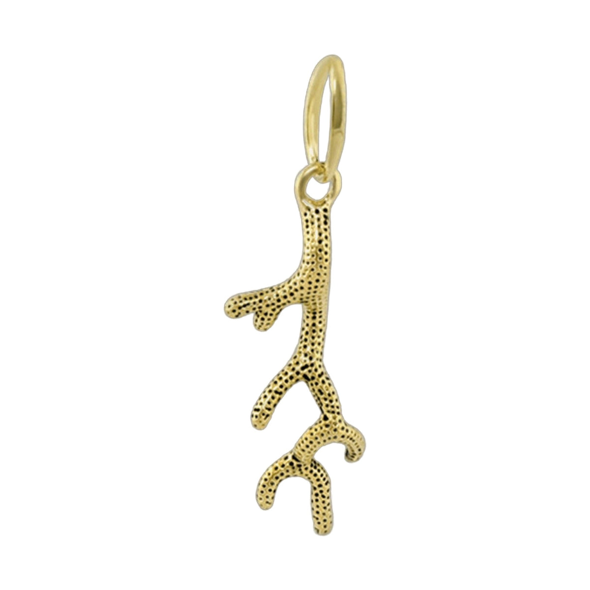 Eau Coral Pendant — Textured Charm