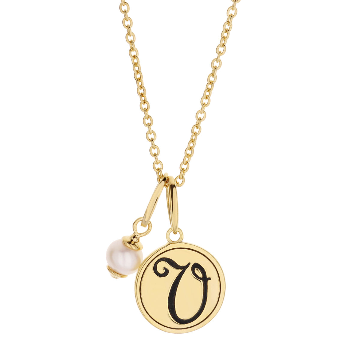 Initial T Necklace