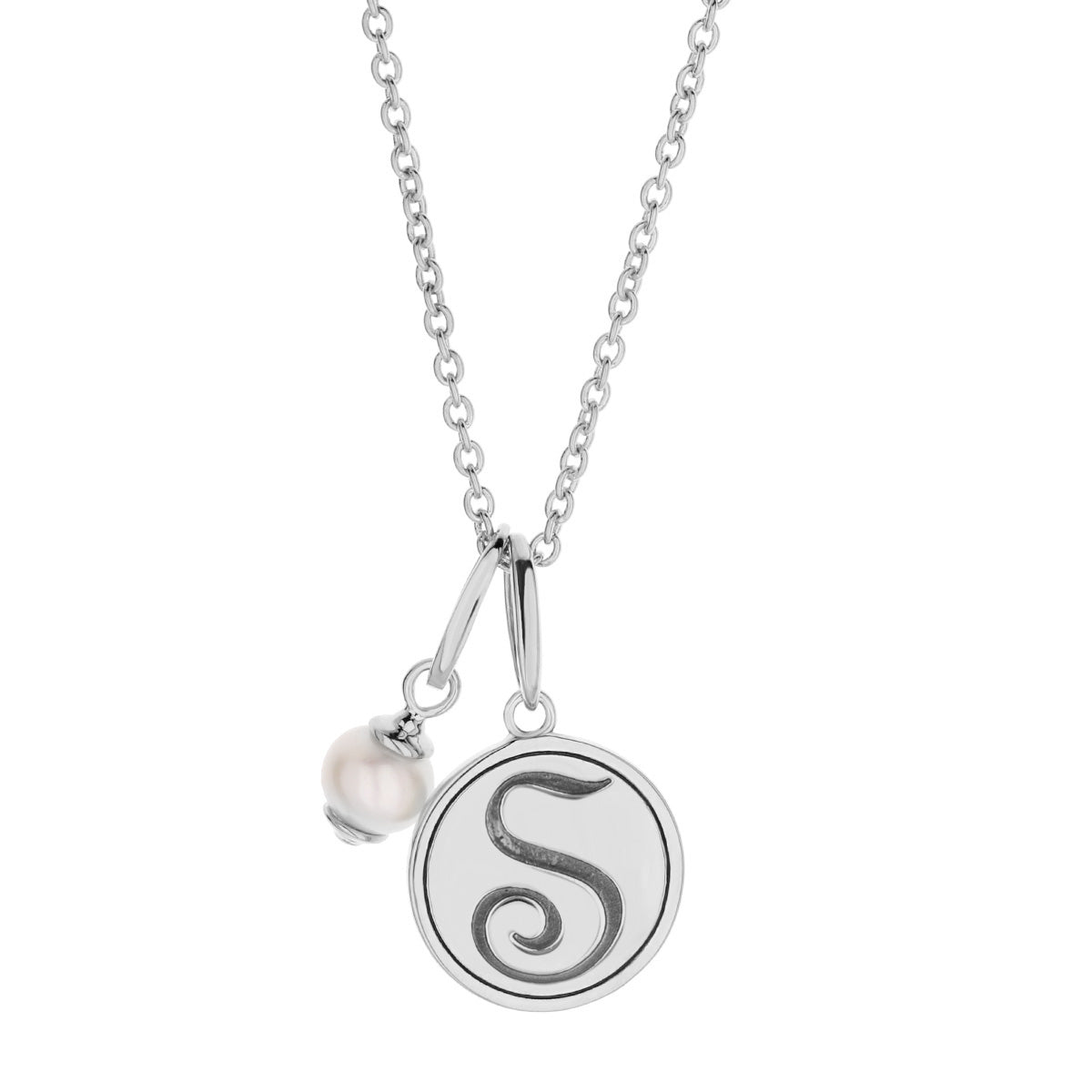 Initial T Necklace