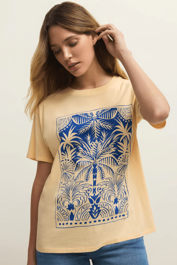 PALM BOYFRIEND TEE by z supply at Shirley Shoppe