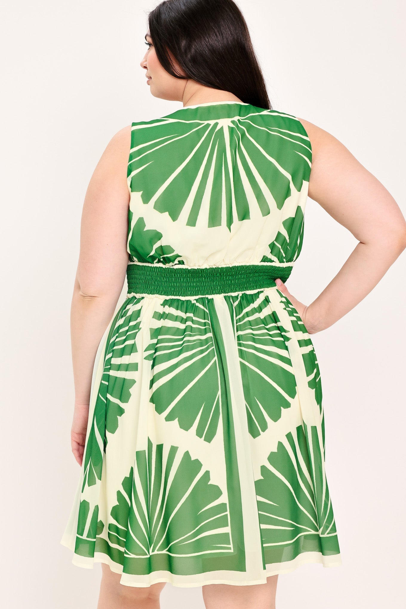 PALM BREEZE WOVEN MINI DRESS by Flying Tomato at Shirley Shoppe
