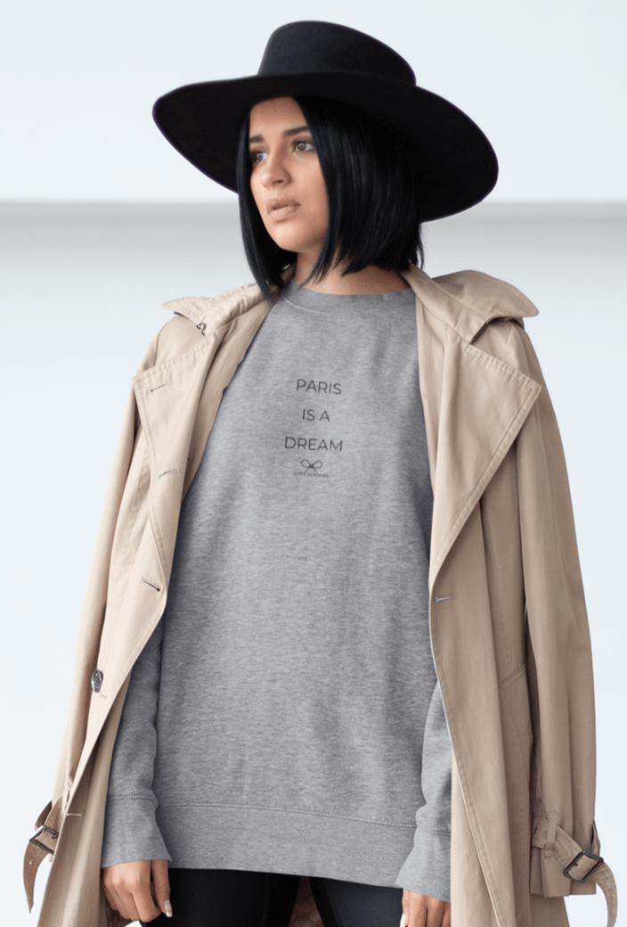PARIS IS A DREAM • EMBROIDERED PULLOVER by DARA SENDERS at Shirley Shoppe