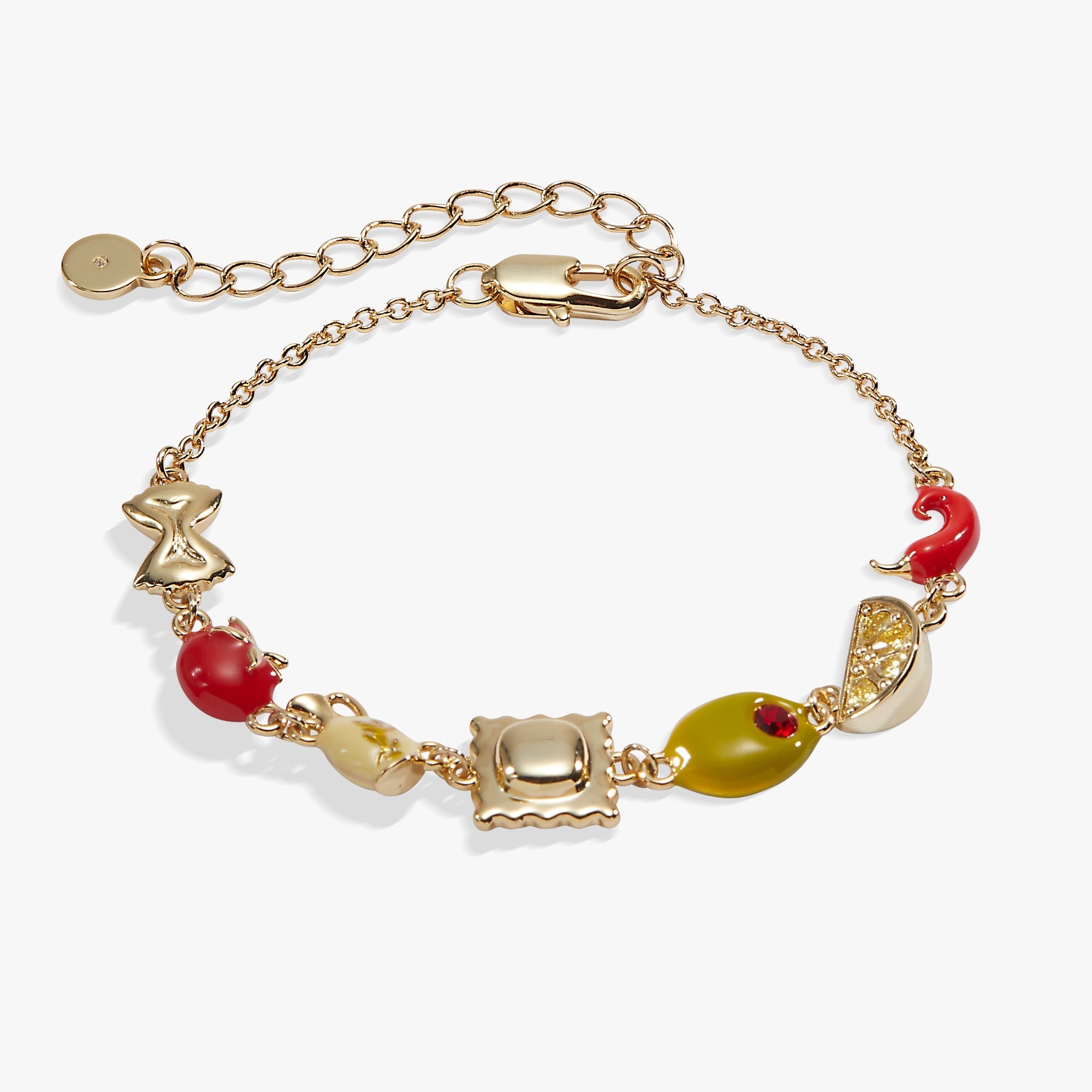 Pasta Girl Linear Bracelet by ALEX AND ANI at Shirley Shoppe