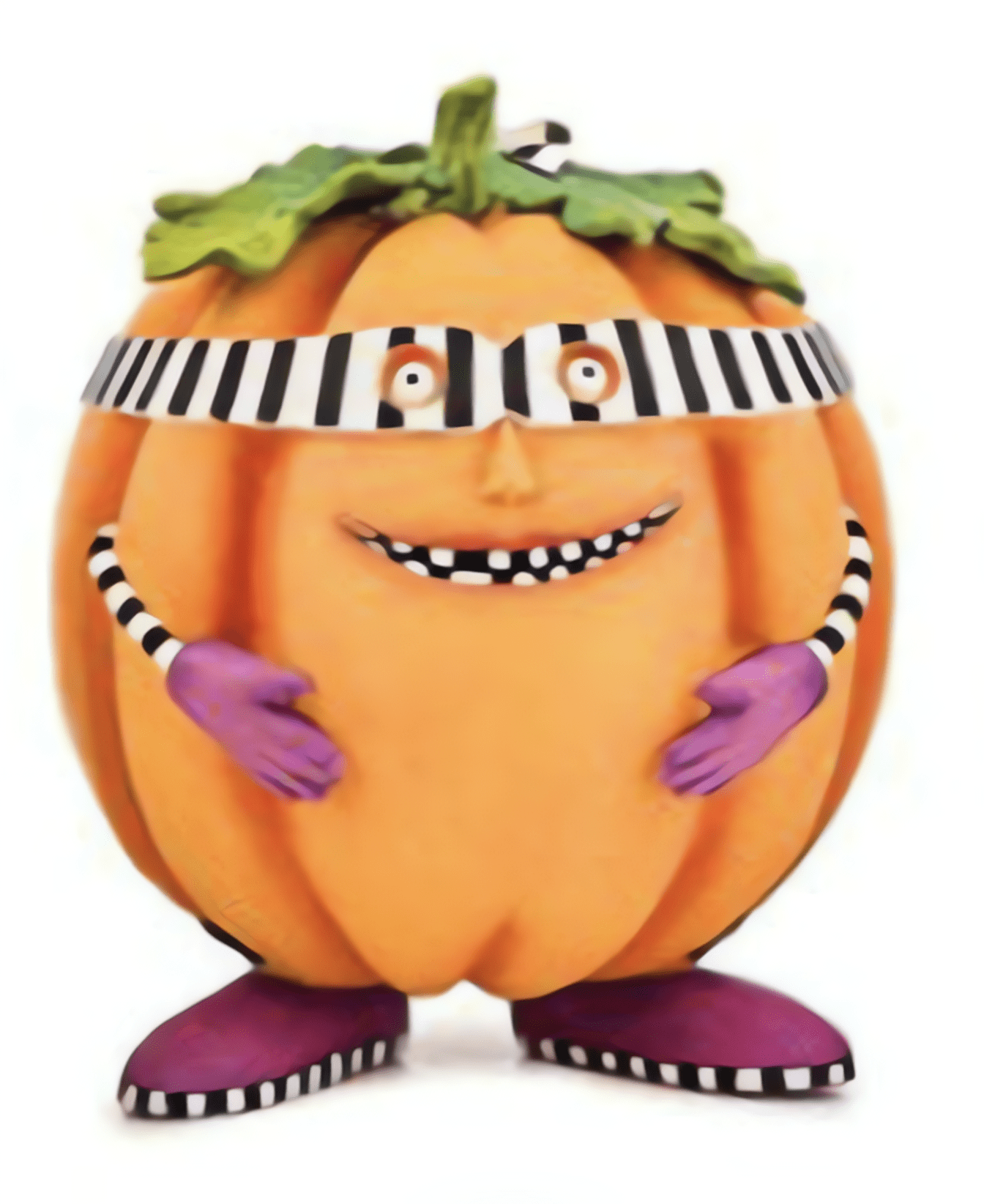 Patience Brewster Mini Pumpkin BANDIT by Quirks! at Shirley Shoppe