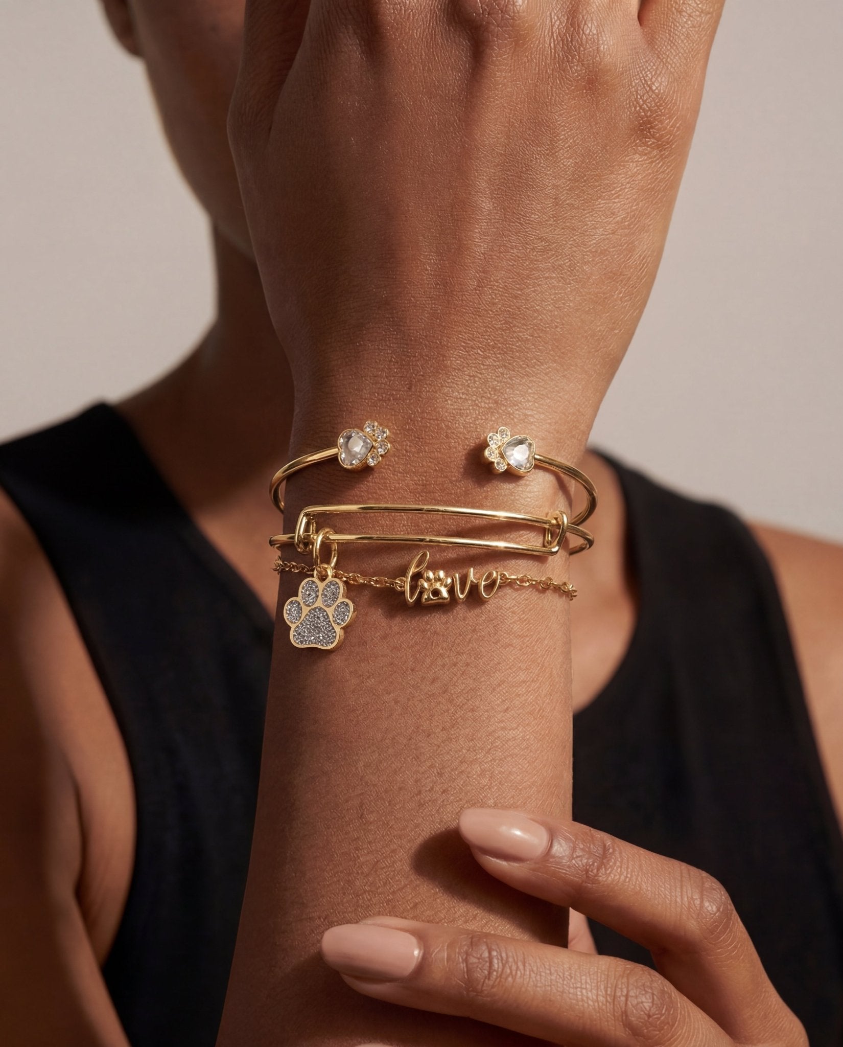 'Paws of Love' Bracelet Set of 3 by ALEX AND ANI at Shirley Shoppe