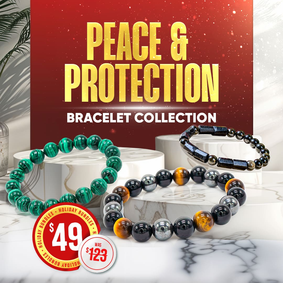 Peace & Protection Bracelet Collection by Conscious Items at Shirley Shoppe
