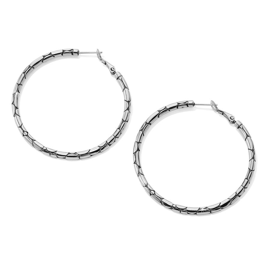 Pebble Large Hoop Earrings