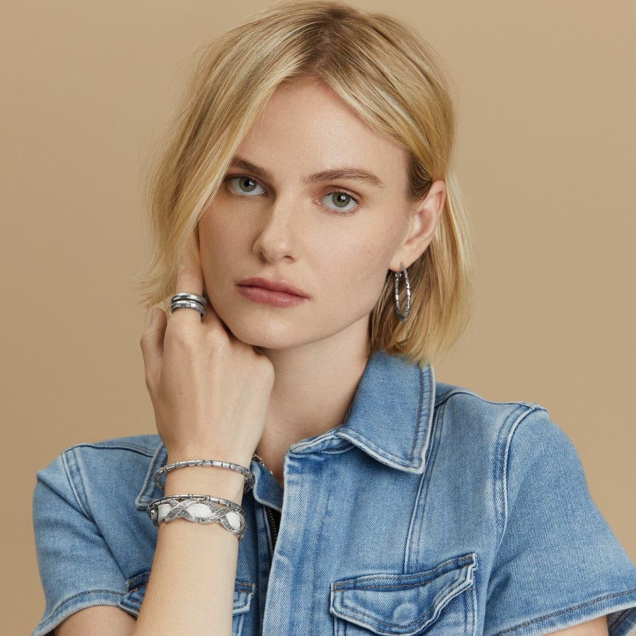 Pebble Large Hoop Earrings
