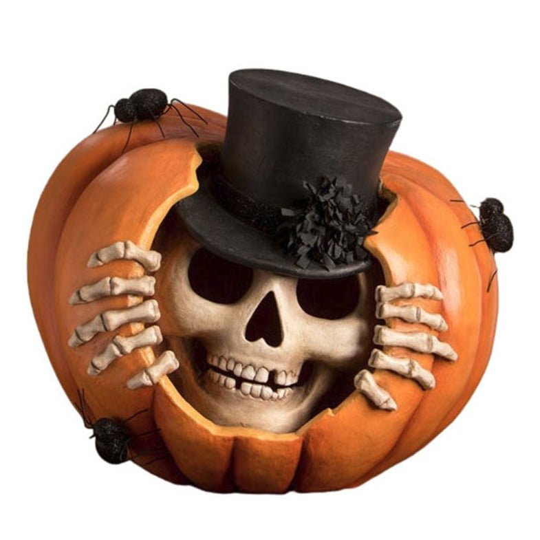 Peek - A - Boo Skelly by Bethany Lowe Designs by Quirks! at Shirley Shoppe