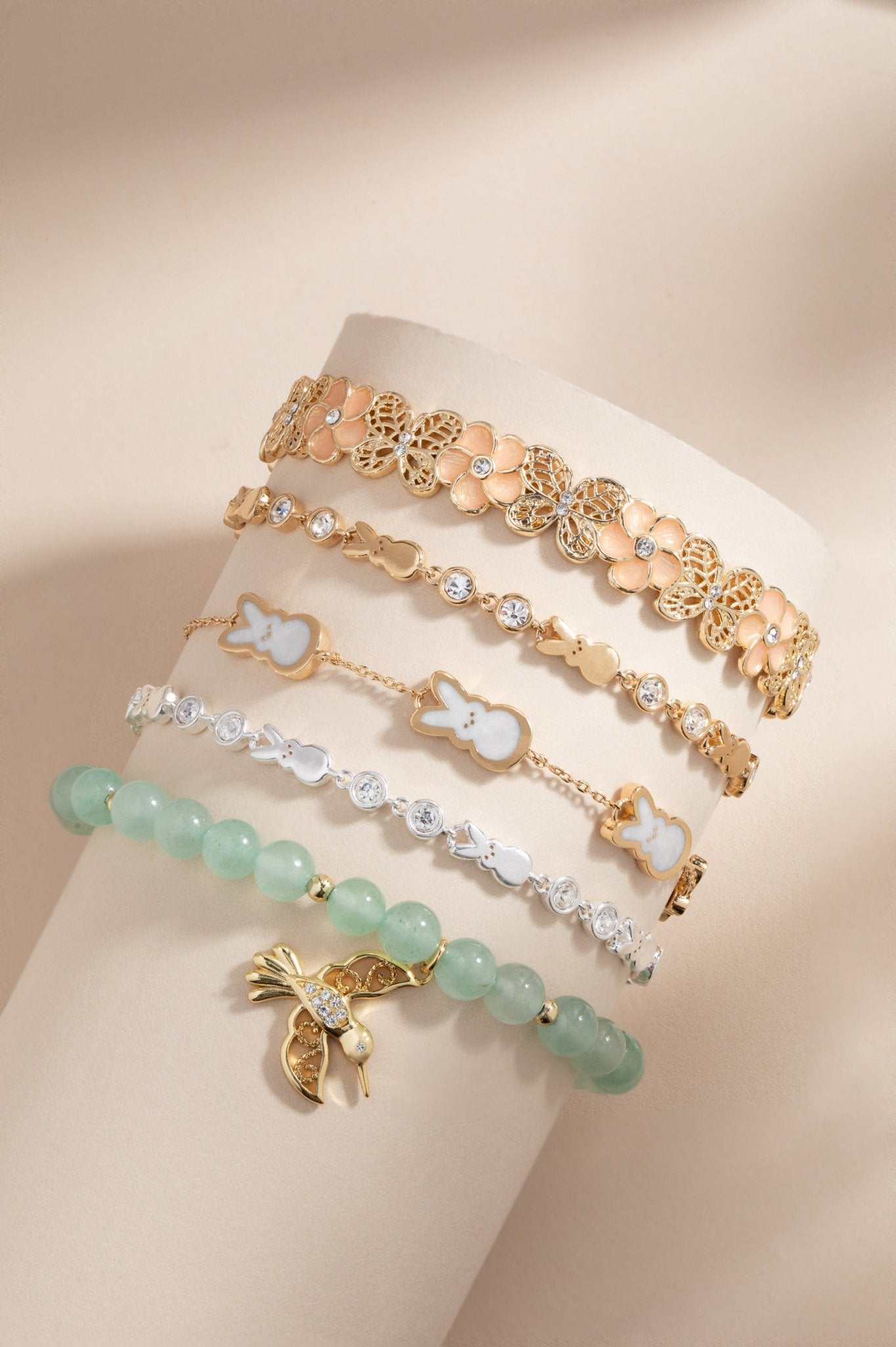 PEEPS® Bunny Bolo Bracelet by ALEX AND ANI at Shirley Shoppe